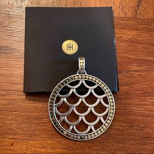 John Hardy pendant rare Naga Silver / gold ✨